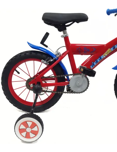 Rower Dziecięcy 14 Psi Patrol Kółka Boczne Chłopięcy Stal Błotniki Dzwonek