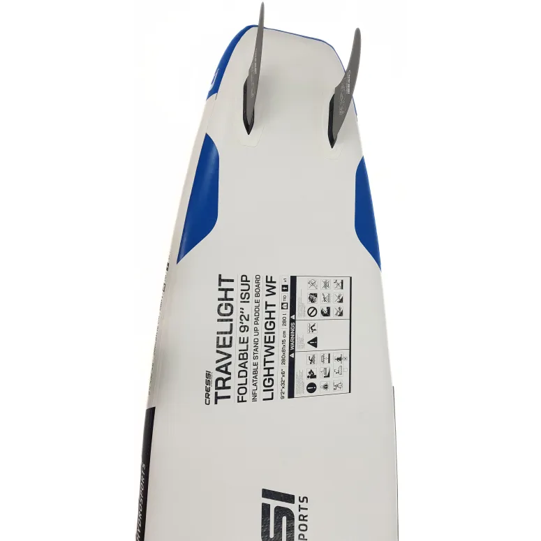 Deska SUP Pompowana Cressi Travelight Paddle Board Zestaw Do Pływania 280cm