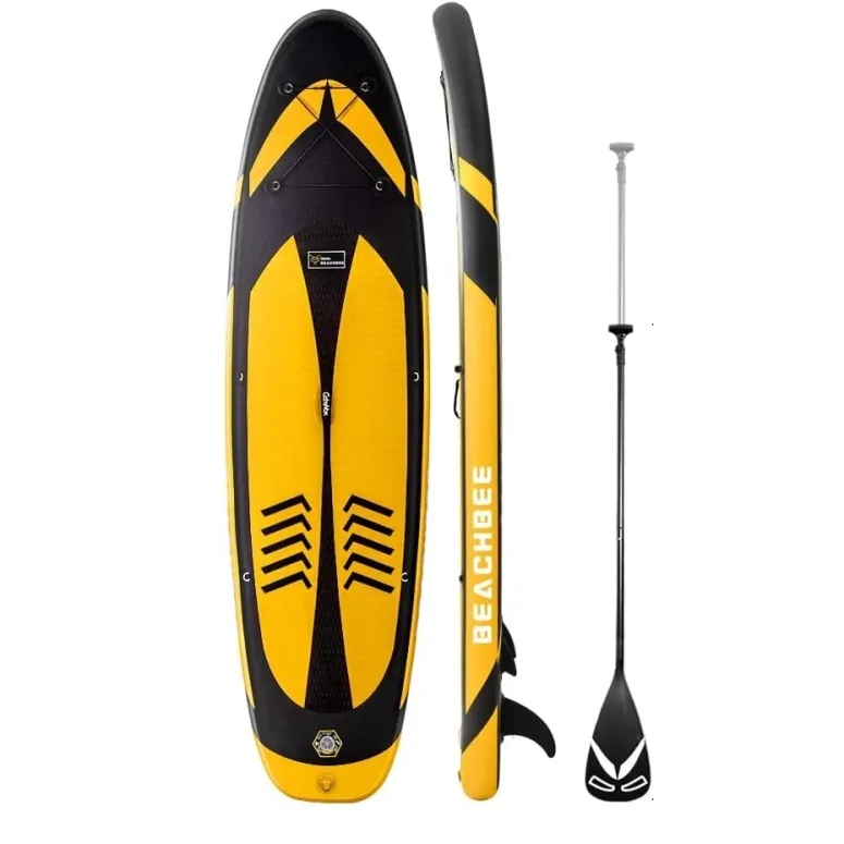Deska SUP Pompowana CalmMax Beachbee Zestaw Z Wiosłem Do Pływania 320 cm