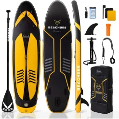 Deska SUP Pompowana CalmMax Beachbee Zestaw Z Wiosłem Do Pływania 320 cm