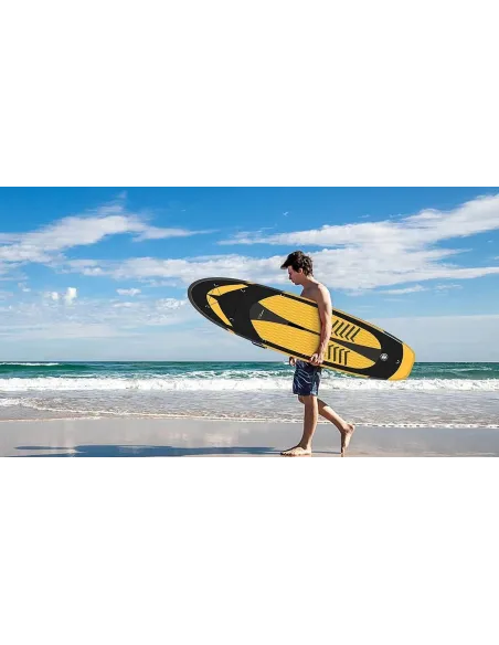 Deska SUP Pompowana CalmMax Beachbee Zestaw Z Wiosłem Do Pływania 320 cm