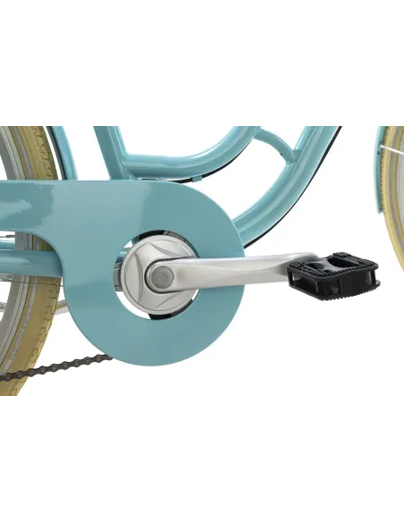 Rower Miejski Damski Retro 28 Bagażnik Błotniki Oświetlenie Dzwonek Dynamo