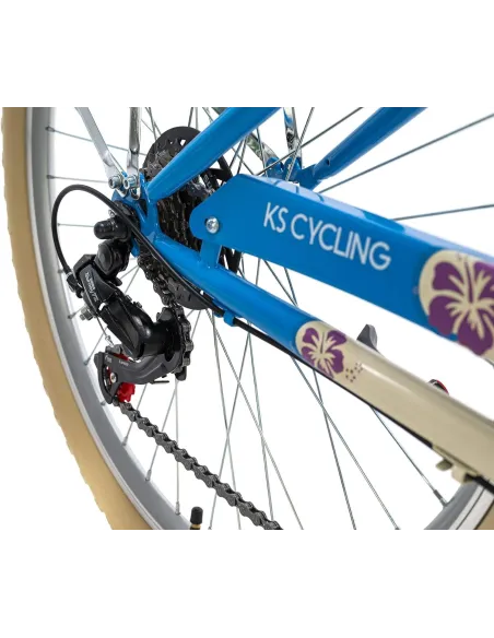 Rower Miejski Damski 26 Młodzieżowy Retro Dzwonek Błotniki Bagażnik