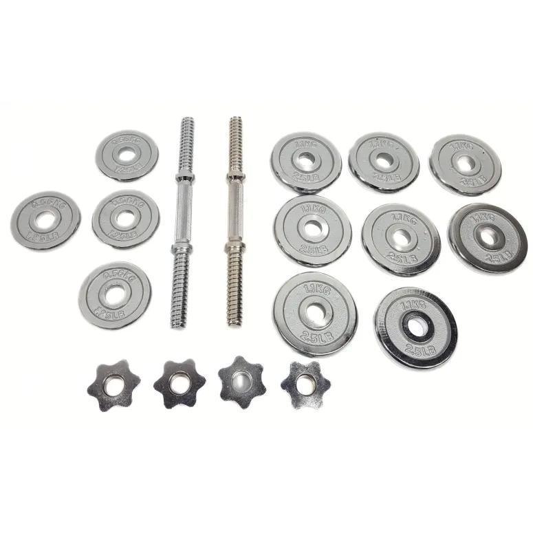 Zestaw Hantli Treningowych Gryf Regulowane Sztangielki Do Ćwiczeń 2x7,5 kg