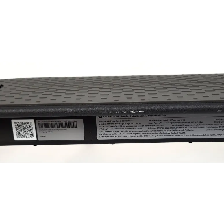 Hulajnoga Elektryczna Xiaomi Mi Electric Scooter 3 Lite 300W E-ABS Czarna