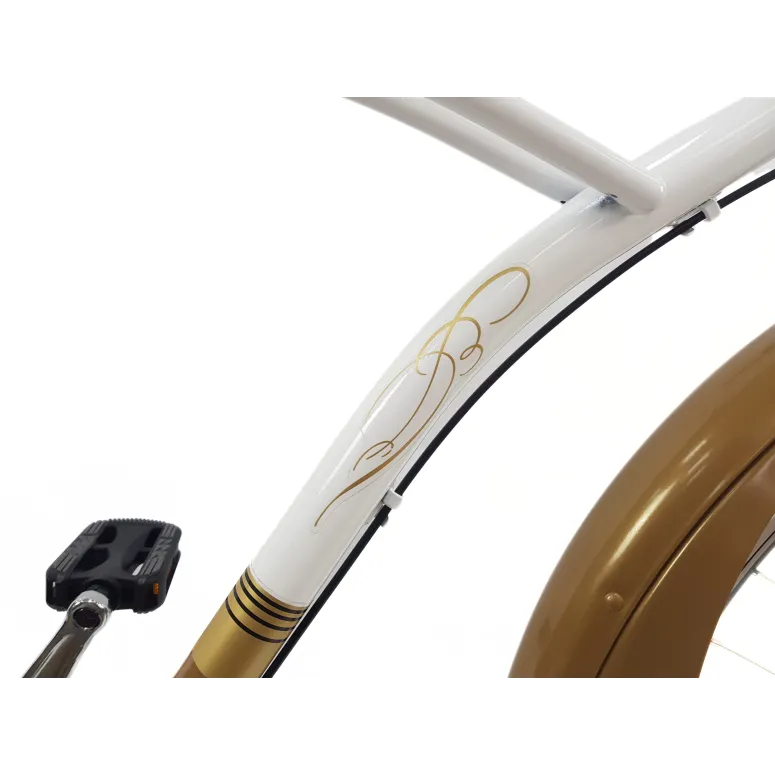 Rower Miejski Męski 26 Beach Cruiser Retro Revo Błotniki Dzwonek Stopka