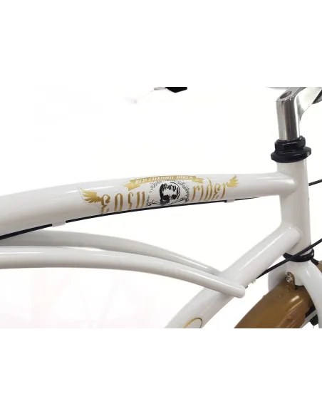 Rower Miejski Męski 26 Beach Cruiser Retro Revo Błotniki Dzwonek Stopka