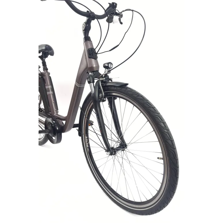 Elektryczny Rower Miejski 28 Wspomaganie 5 Trybów Nexus 7 Bagażnik Światła
