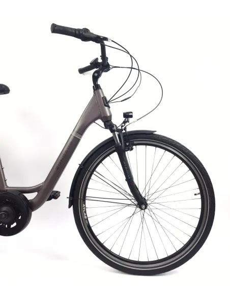 Elektryczny Rower Miejski 28 Wspomaganie 5 Trybów Nexus 7 Bagażnik Światła