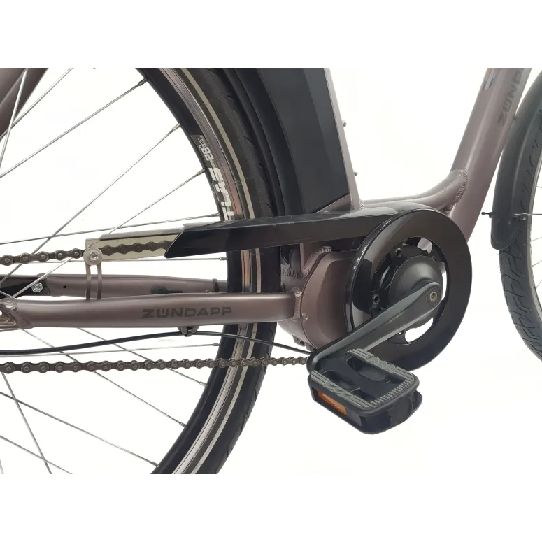 Elektryczny Rower Miejski 28 Wspomaganie 5 Trybów Nexus 7 Bagażnik Światła