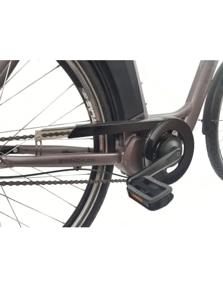 Elektryczny Rower Miejski 28 Wspomaganie 5 Trybów Nexus 7 Bagażnik Światła