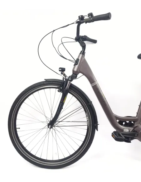 Elektryczny Rower Miejski 28 Wspomaganie 5 Trybów Nexus 7 Bagażnik Światła