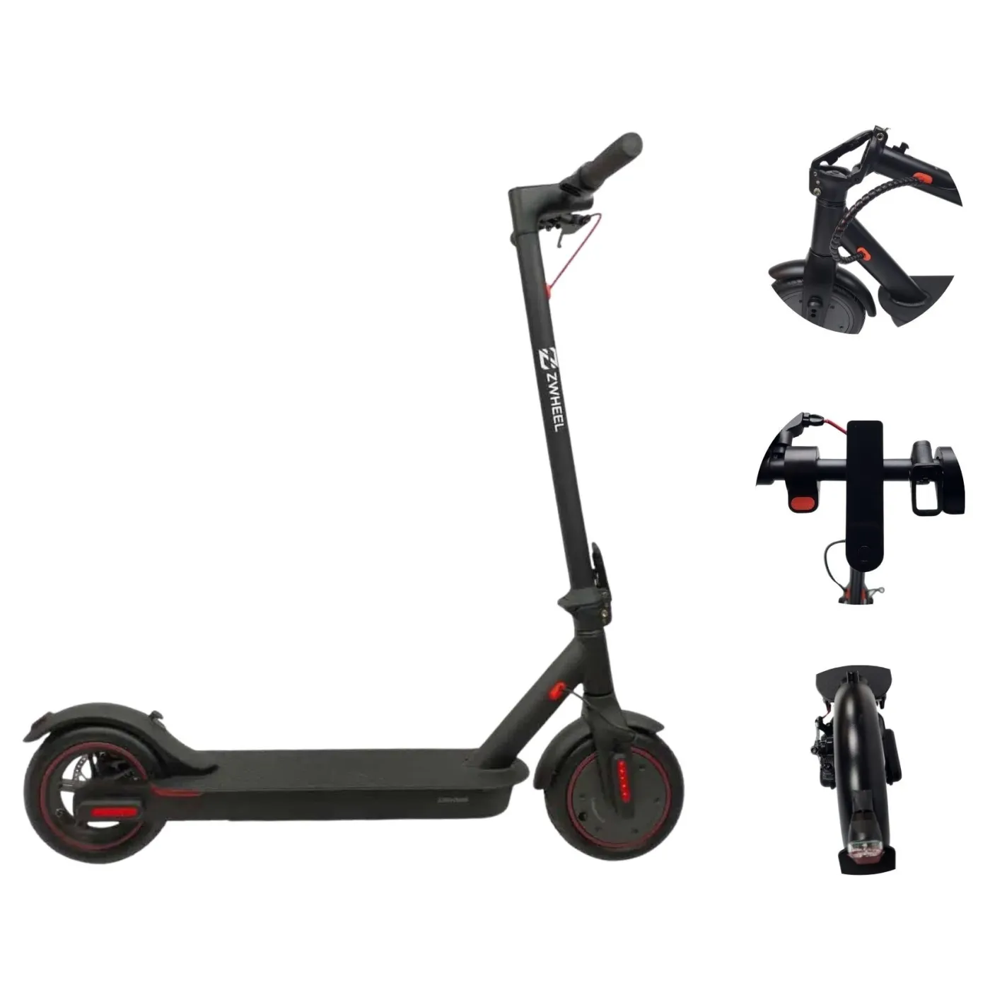 Hulajnoga Elektryczna Zwheel E9 Basic Tarcza 300W 8.5 25 km 7,5 Ah 36 V