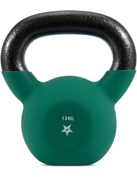 Kettlebell Yes4All Odważnik Hantel Z Gumową Powłoką Do Ćwiczeń Fitness 12kg