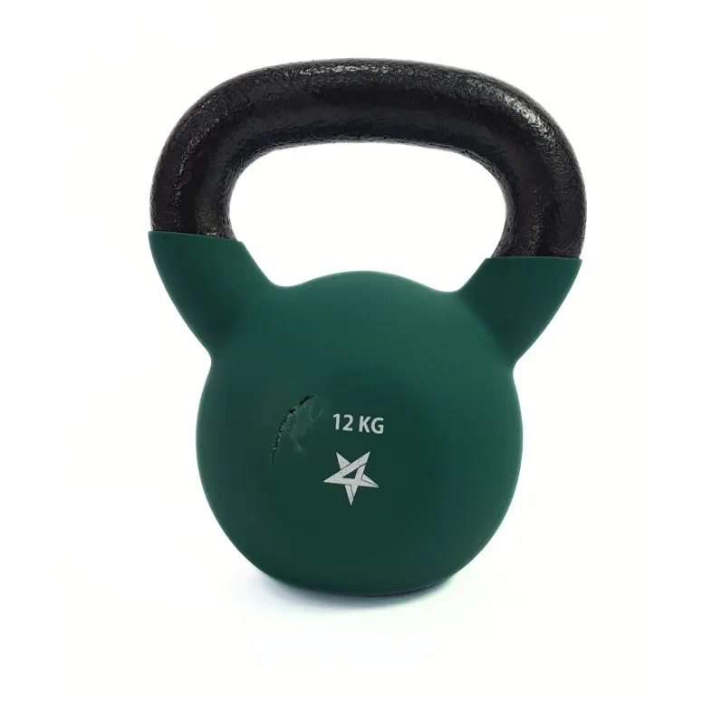 Kettlebell Yes4All Odważnik Hantel Z Gumową Powłoką Do Ćwiczeń Fitness 12kg