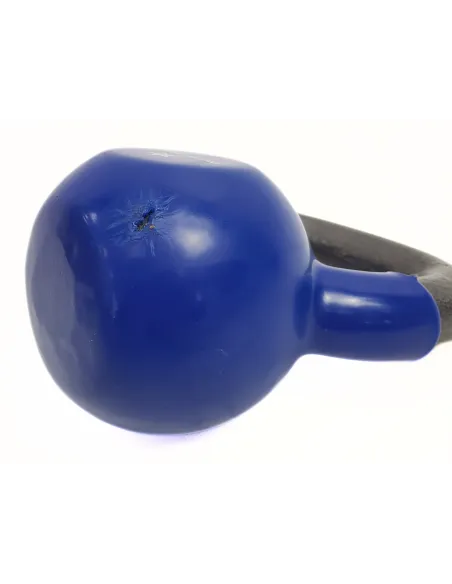 Kettlebell Yes4All Odważnik PVC Żeliwny Niebieski Ciężar Do Ćwiczeń 11.3 kg