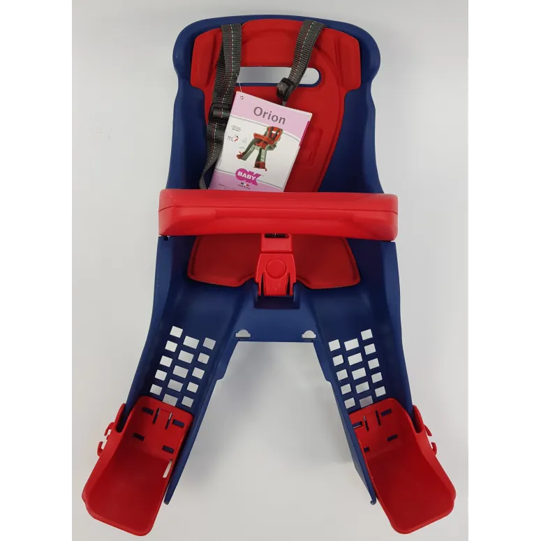 Fotelik Dziecięcy Rowerowy Ok Baby Orion Przedni Uniwersalne Mocowanie Pasy