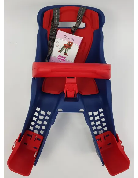 Fotelik Dziecięcy Rowerowy Ok Baby Orion Przedni Uniwersalne Mocowanie Pasy