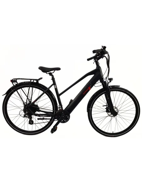 Elektryczny Rower Trekkingowy 28 Alu Wspomaganie 5 Trybów Bagażnik Światła