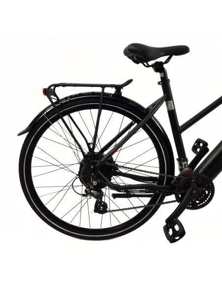 Elektryczny Rower Trekkingowy 28 Alu Wspomaganie 5 Trybów Bagażnik Światła