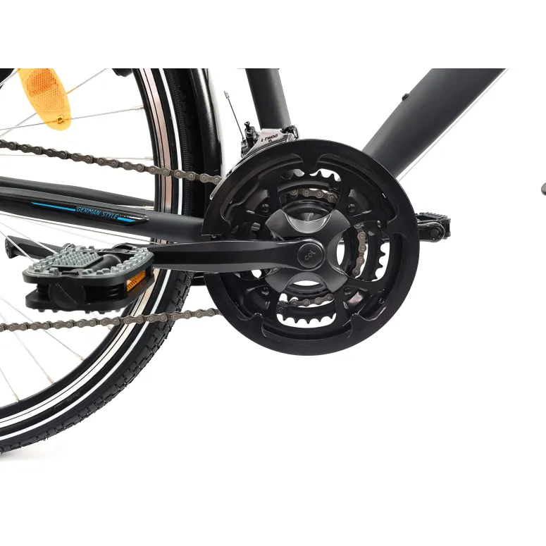 Rower Trekkingowy 28 Damski Uniwersalny Dzwonek Odblaski Dynamo Światła