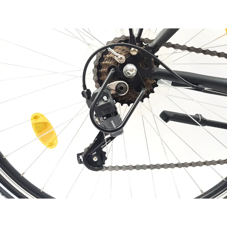 Rower Trekkingowy 28 Damski Uniwersalny Dzwonek Odblaski Dynamo Światła