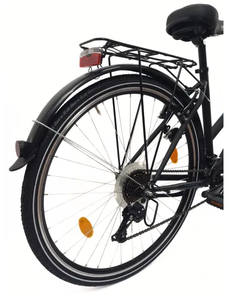 Rower Trekkingowy 28 Damski Uniwersalny Dzwonek Odblaski Dynamo Światła