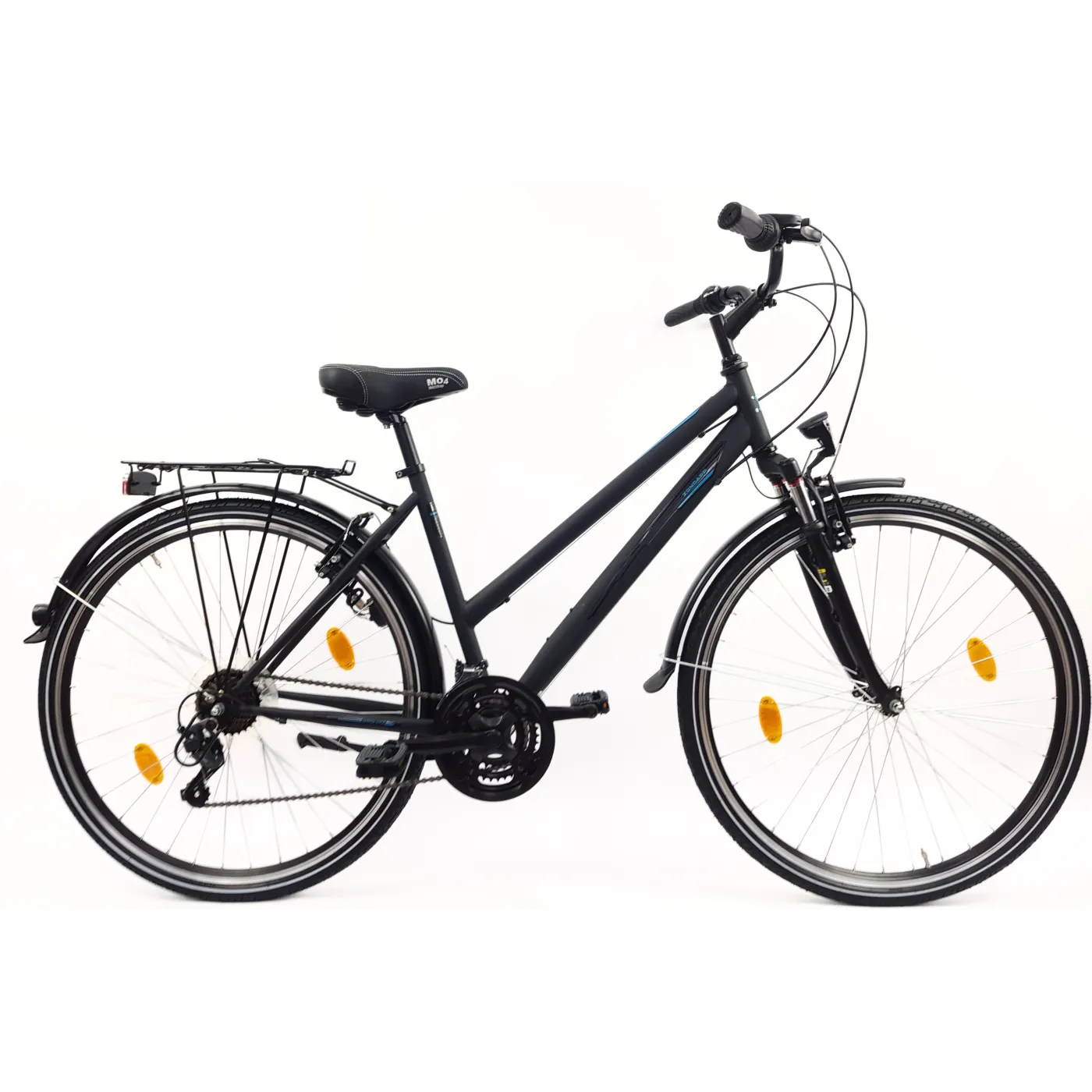 Rower Trekkingowy 28 Damski Uniwersalny Dzwonek Odblaski Dynamo Światła