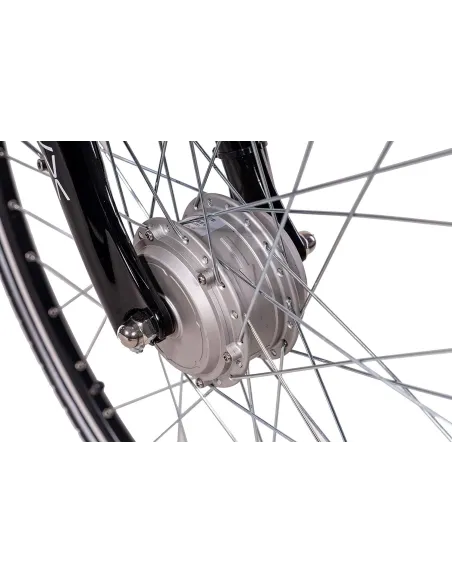 Elektryczny Rower Miejski 28 Alu Damski Altus Wspomaganie 5 Trybów Bagażnik