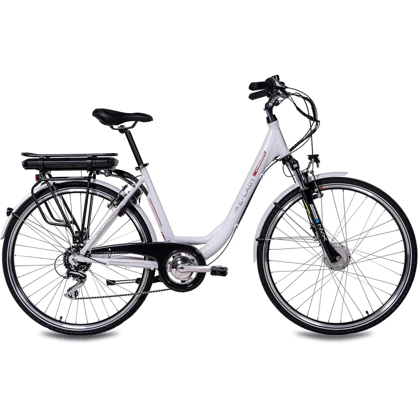 Elektryczny Rower Miejski 28 Alu Damski Altus Wspomaganie 5 Trybów Bagażnik