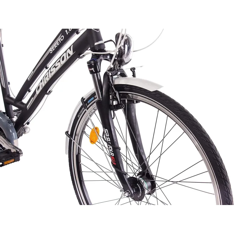 Rower Trekkingowy 28 Damski Cyngle Błotniki Bagażnik Dynamo Światła