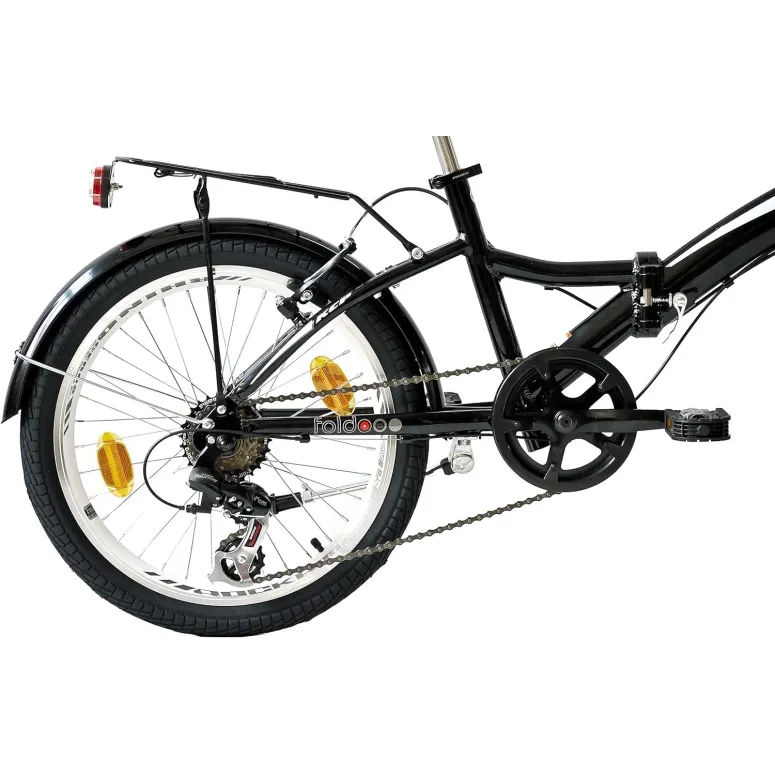 Rower Składany 20 Aluminium Revoshift Damski Męski Światła Dzwonek Stopka