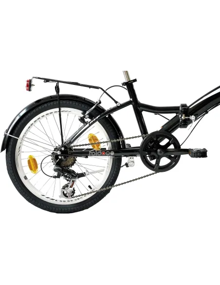 Rower Składany 20 Aluminium Revoshift Damski Męski Światła Dzwonek Stopka