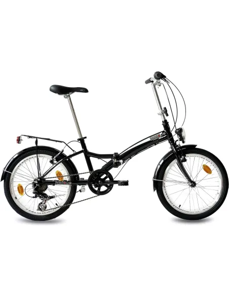 Rower Składany 20 Aluminium Revoshift Damski Męski Światła Dzwonek Stopka