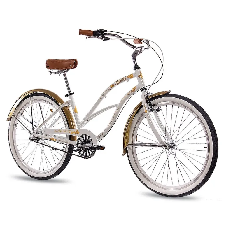 Rower Miejski 26 Alu Damski Beach Cruiser Retro Nexus 3 Błotniki Dzwonek