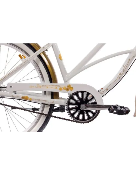 Rower Miejski 26 Alu Damski Beach Cruiser Retro Nexus 3 Błotniki Dzwonek