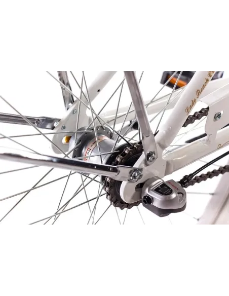 Rower Miejski 26 Alu Damski Beach Cruiser Retro Nexus 3 Błotniki Dzwonek