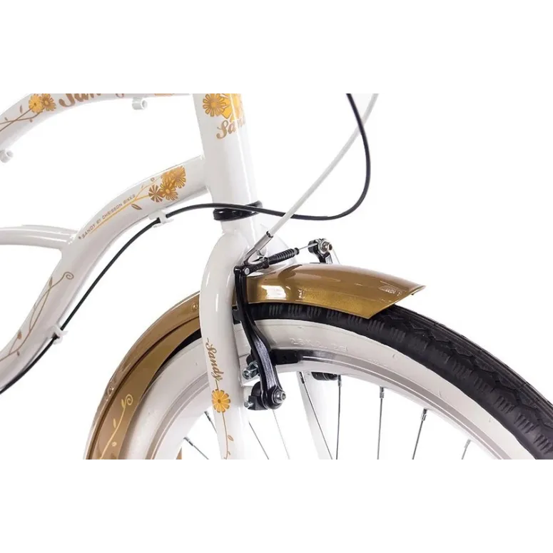 Rower Miejski 26 Alu Damski Beach Cruiser Retro Nexus 3 Błotniki Dzwonek