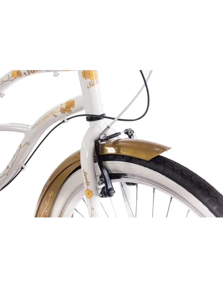 Rower Miejski 26 Alu Damski Beach Cruiser Retro Nexus 3 Błotniki Dzwonek