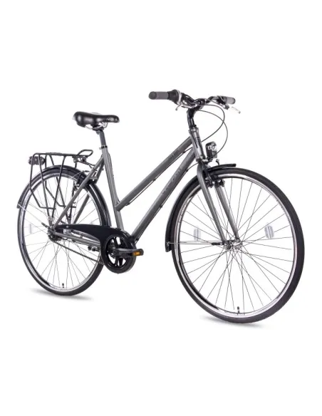 Rower Miejski 28 Damski Nexus 7 Kontra Błotniki Bagażnik Dzwonek Światła