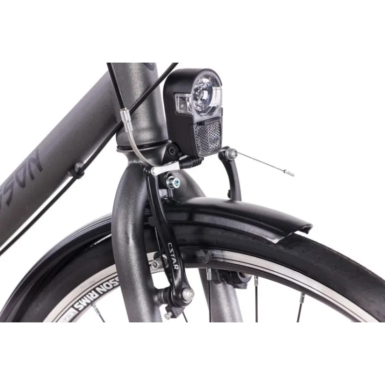 Rower Miejski 28 Damski Nexus 7 Kontra Błotniki Bagażnik Dzwonek Światła