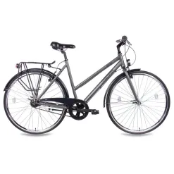 Rower Miejski 28 Damski Nexus 7 Kontra Błotniki Bagażnik Dzwonek Światła