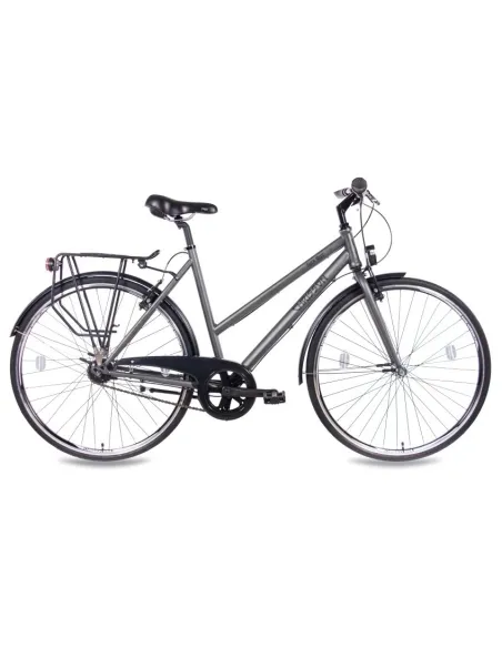 Rower Miejski 28 Damski Nexus 7 Kontra Błotniki Bagażnik Dzwonek Światła