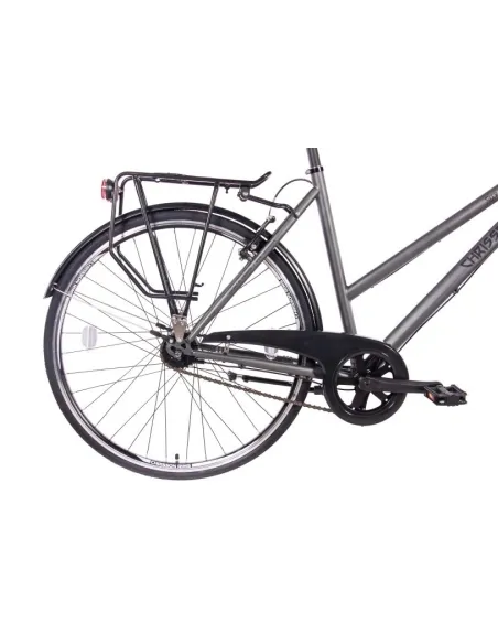 Rower Miejski 28 Damski Nexus 7 Kontra Błotniki Bagażnik Dzwonek Światła