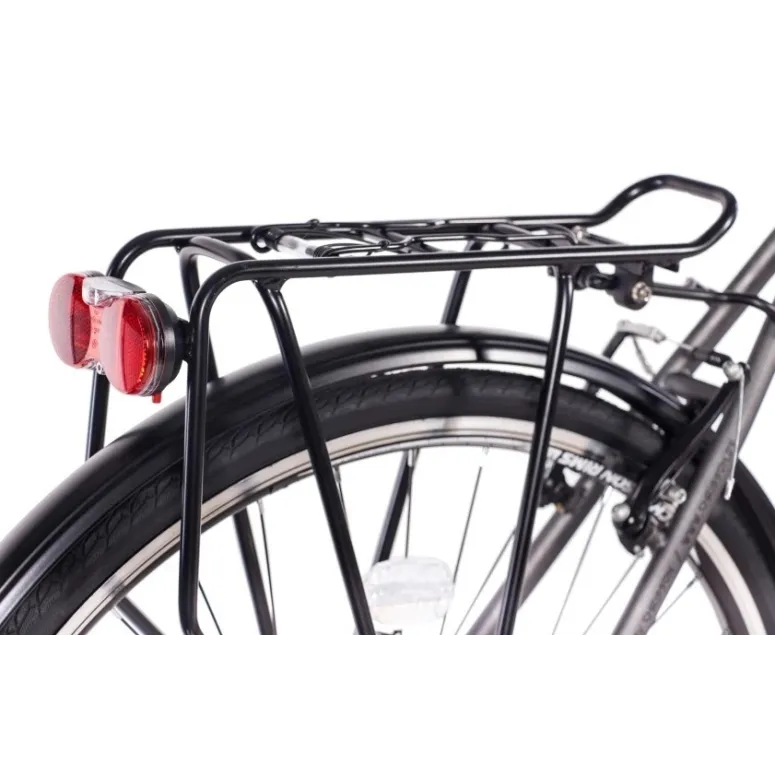 Rower Miejski 28 Damski Nexus 7 Kontra Błotniki Bagażnik Dzwonek Światła