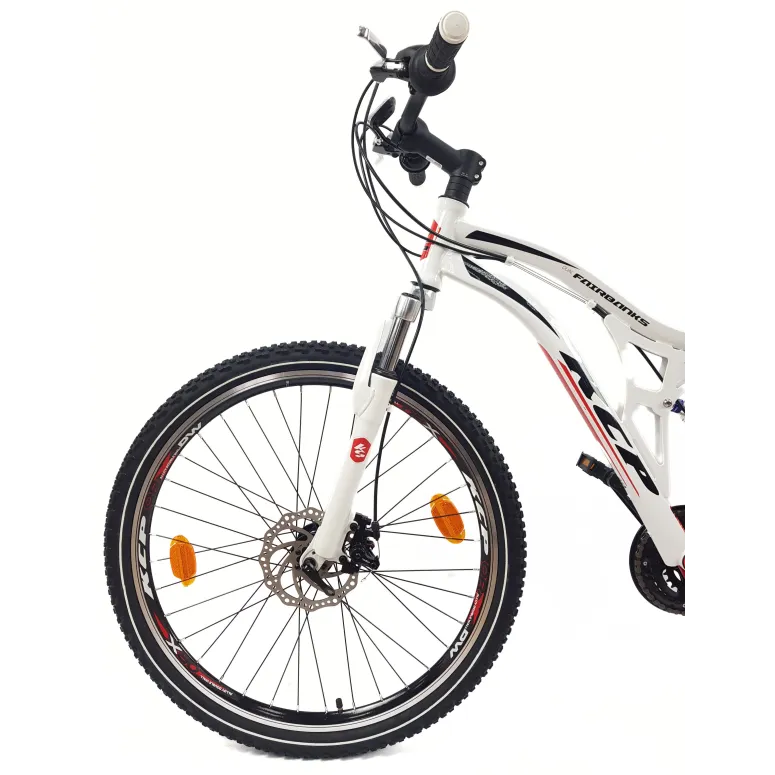 Rower Górski 26 Stal Młodzieżowy Pełna Amortyzacja Revoshift Tarcza Stopka