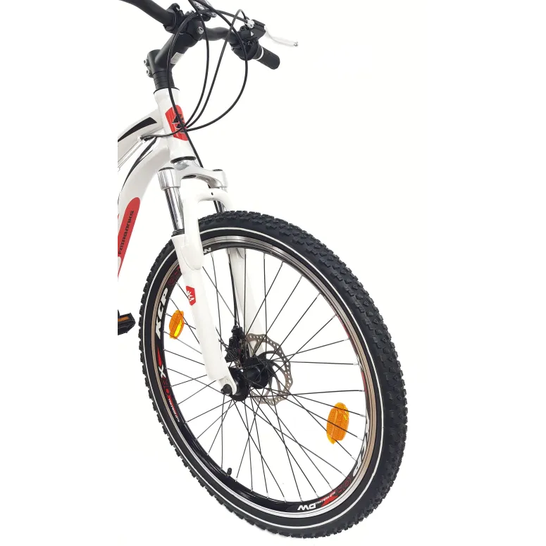 Rower Górski 26 Stal Młodzieżowy Pełna Amortyzacja Revoshift Tarcza Stopka