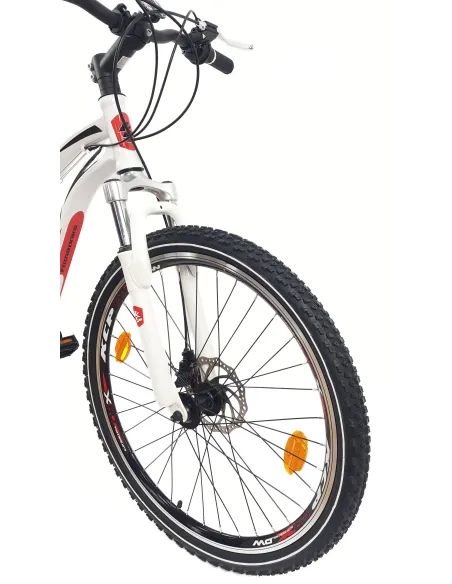 Rower Górski 26 Stal Młodzieżowy Pełna Amortyzacja Revoshift Tarcza Stopka