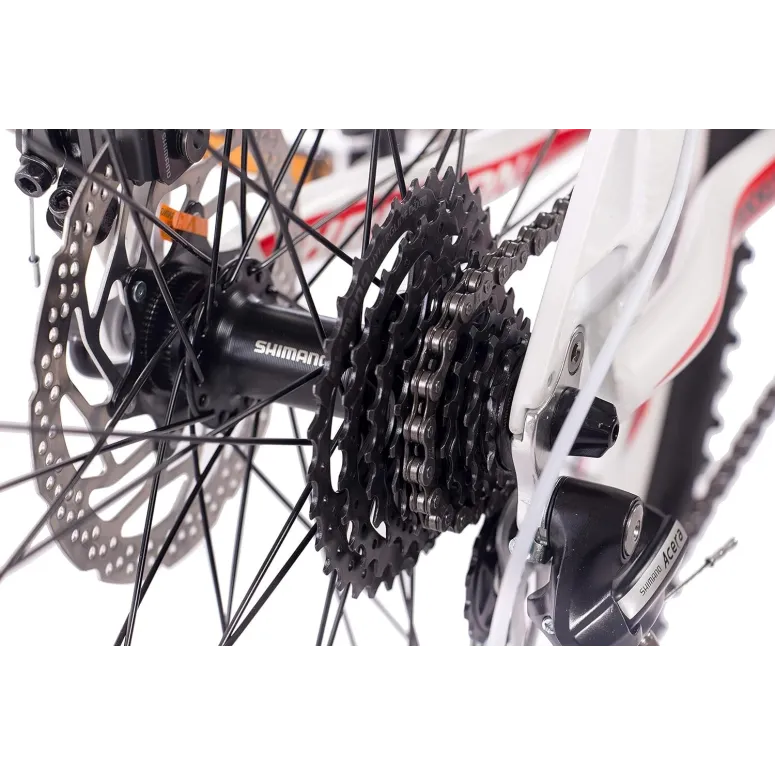 Rower Górski 26 MTB Hardtail Młodzieżowy Aluminium Acera Cyngle Amortyzacja