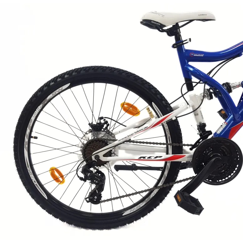 Rower Górski 26 MTB Młodzieżowy Stal Pełna Amortyzacja Stopka Tarcze Cyngle